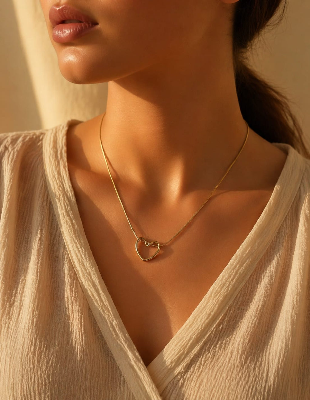 Collier pendentif cœur